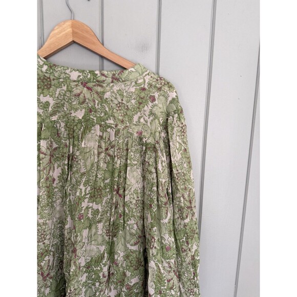 NWT Anthropologie Pilcro Sidney Batwing Blouse L Large Light Green NEW - Picture 7 of 7